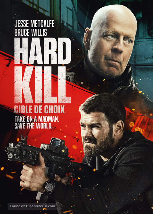 Hard Kill - Canadian DVD movie cover