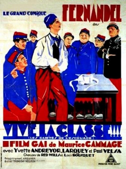 Vive la classe - French Movie Poster