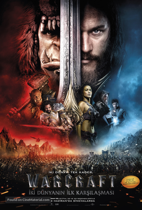 Warcraft - Turkish Movie Poster
