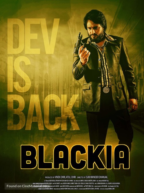 Blackia - Indian Movie Poster