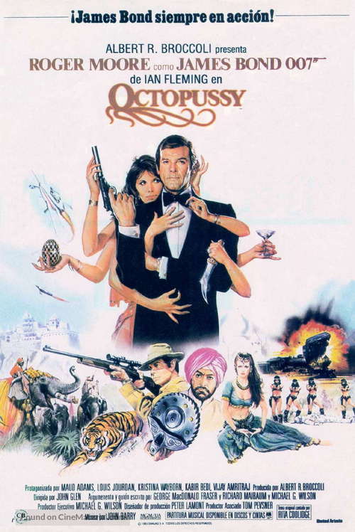 Octopussy - Spanish Movie Poster