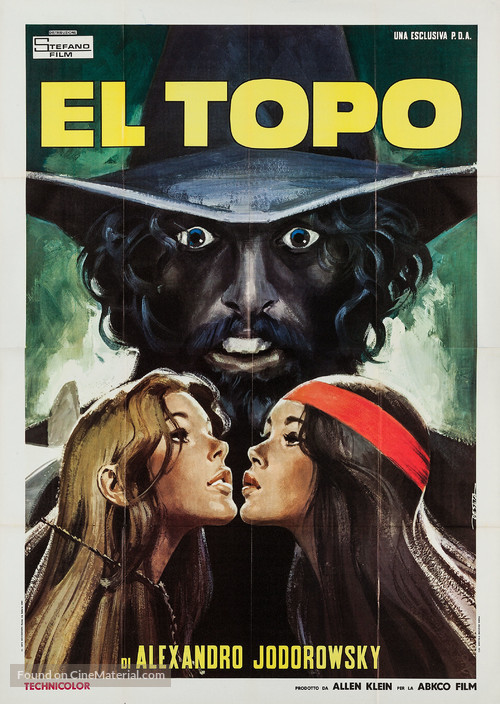 El topo - Italian Movie Poster