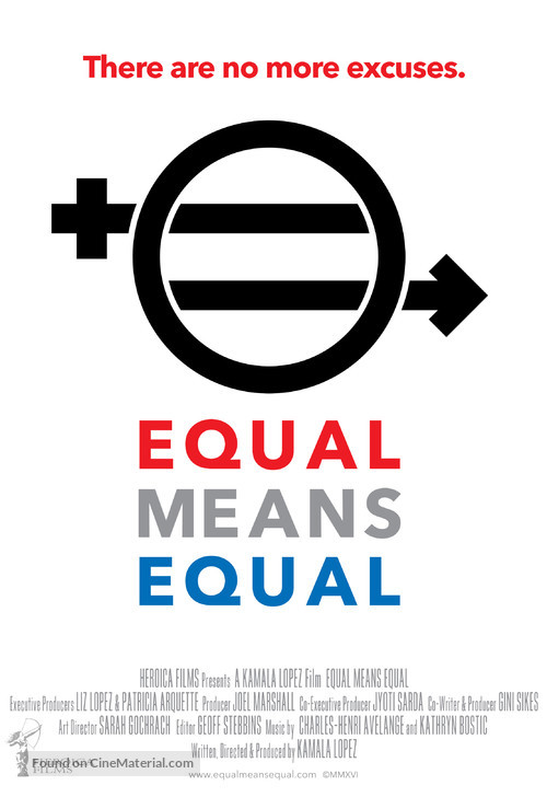 Equal Means Equal - Movie Poster