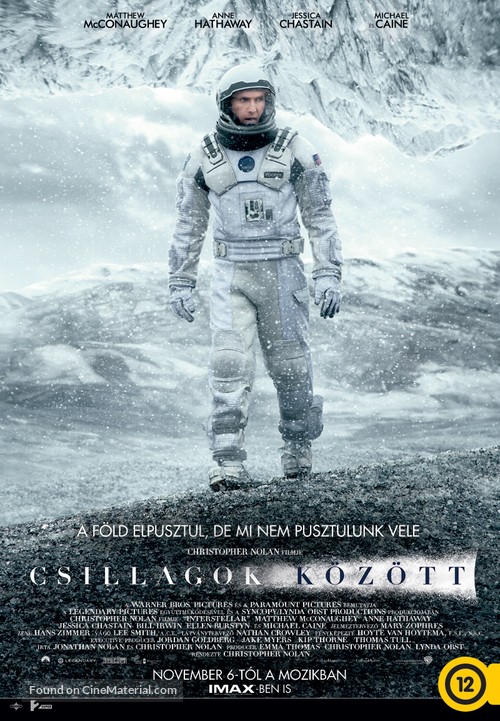 Interstellar - Hungarian Movie Poster