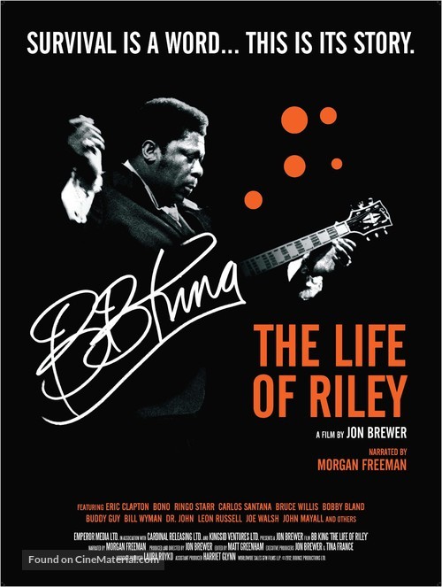 BB King: The Life of Riley - British Movie Poster