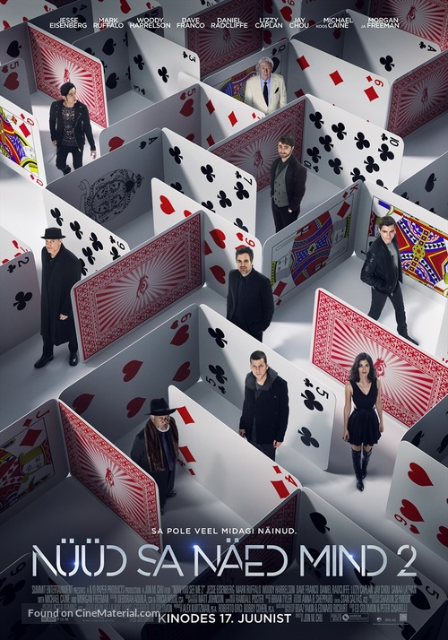 Now You See Me 2 - Estonian Movie Poster