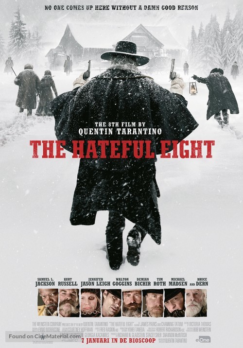 The Hateful Eight - Dutch Movie Poster