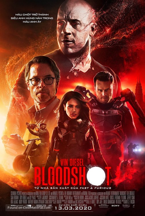 Bloodshot - Vietnamese Movie Poster