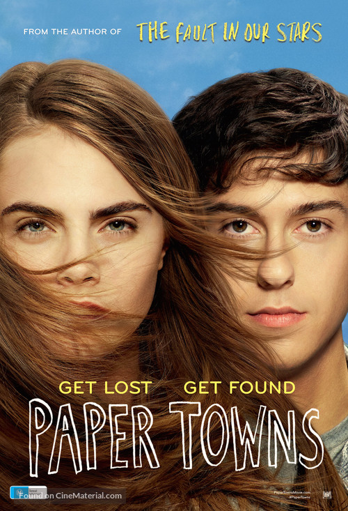 Paper Towns - Australian Movie Poster