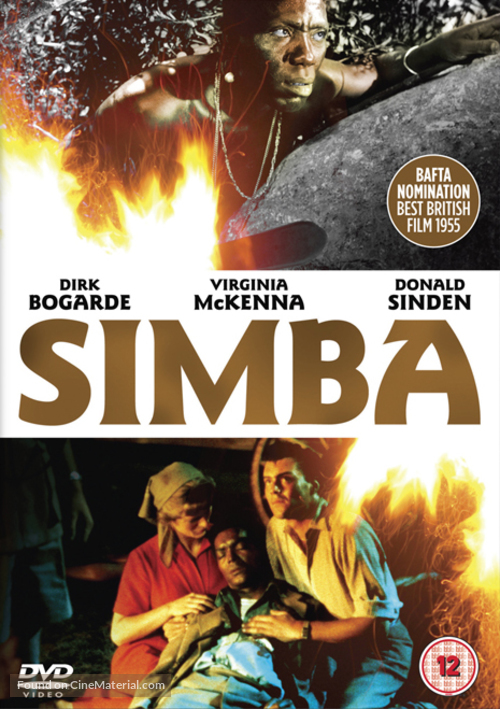 Simba - British DVD movie cover