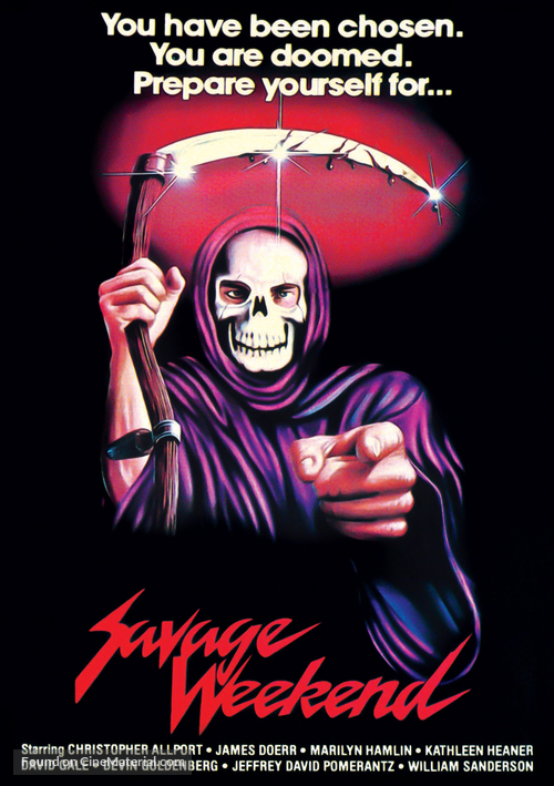 Savage Weekend - DVD movie cover