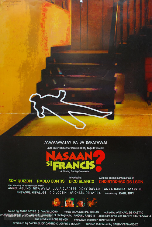 Nasaan si Francis? - Philippine Movie Poster