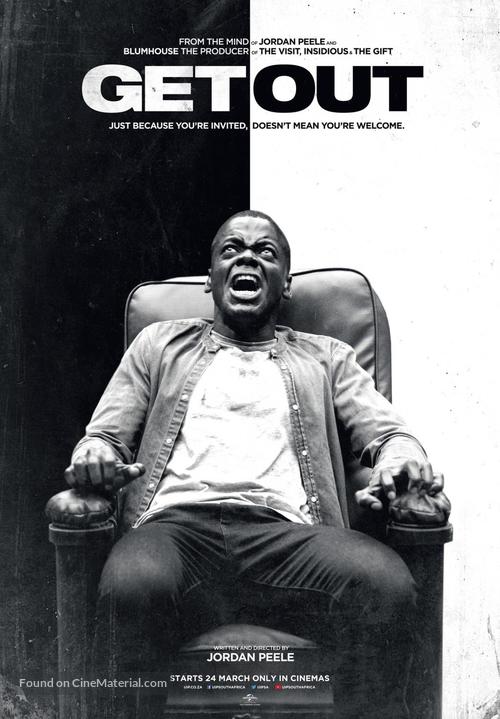 Get Out - South African Movie Poster