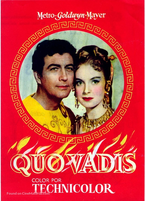 Quo Vadis - Spanish Movie Poster