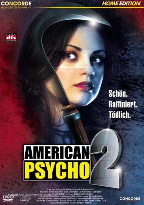 American Psycho II: All American Girl - German Movie Cover