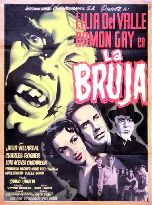 La bruja - Mexican Movie Poster
