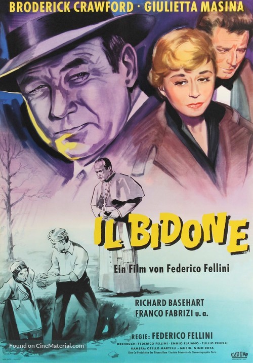 Il bidone - German Movie Poster