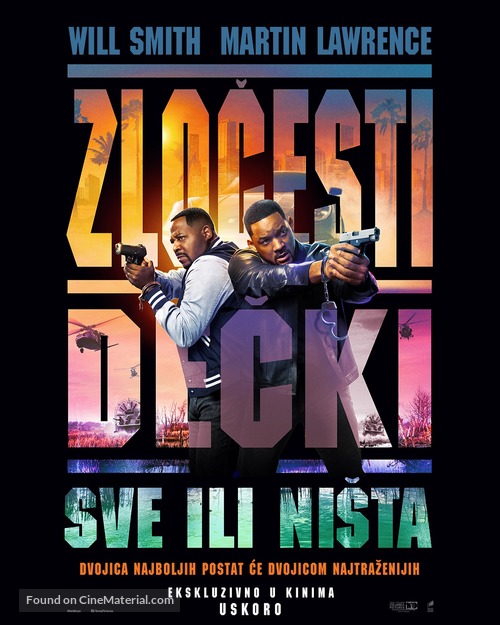 Bad Boys: Ride or Die - Croatian Movie Poster