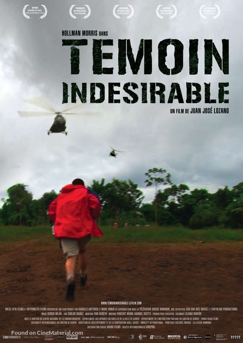 T&eacute;moin ind&eacute;sirable - French Movie Poster