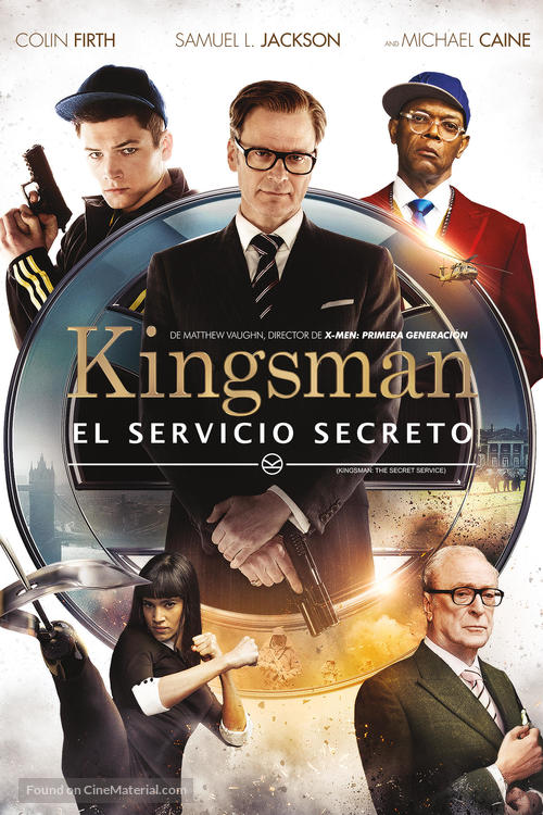 Kingsman: The Secret Service - Argentinian DVD movie cover