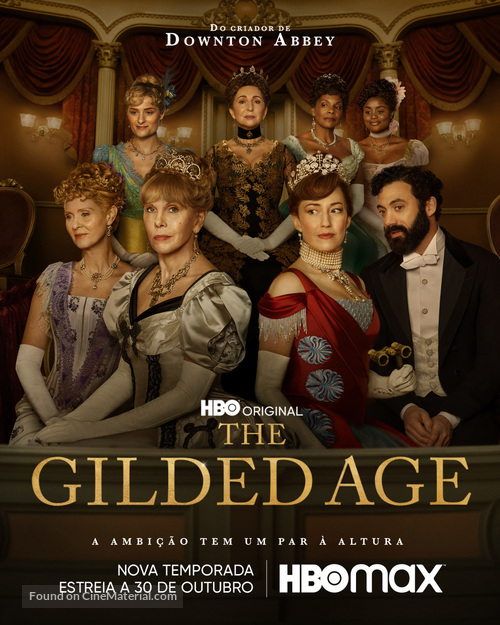 &quot;The Gilded Age&quot; - Portuguese Movie Poster