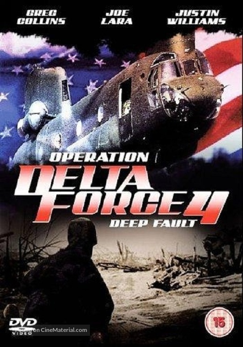 Operation Delta Force 4: Deep Fault - British DVD movie cover