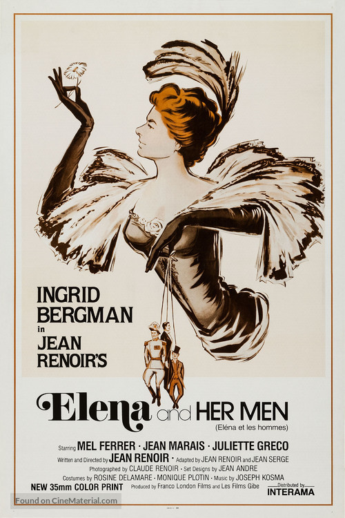Elena et les hommes - Movie Poster
