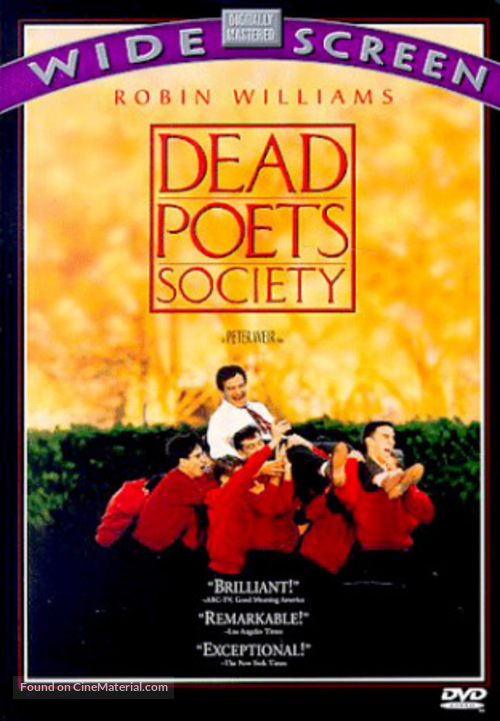 Dead Poets Society - DVD movie cover