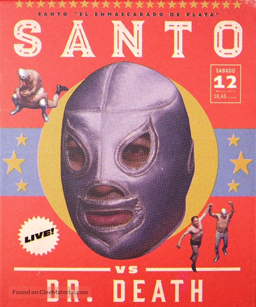 Santo contra el doctor Muerte - Blu-Ray movie cover