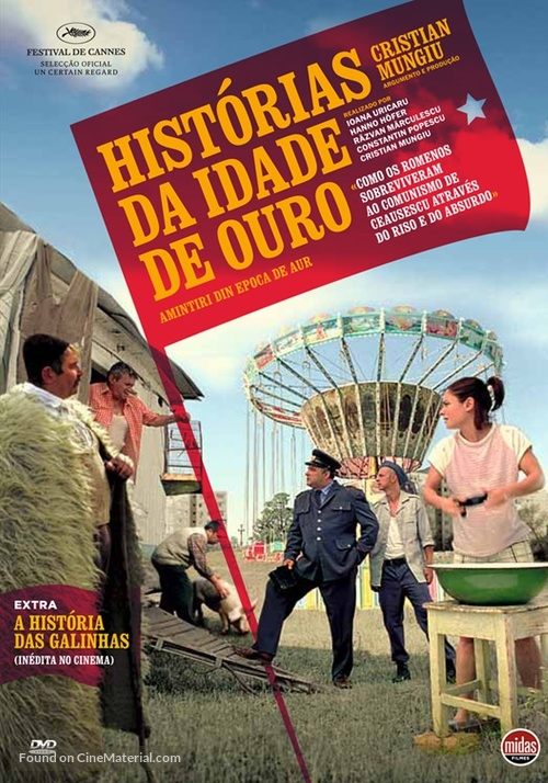 Amintiri din epoca de aur - Portuguese DVD movie cover