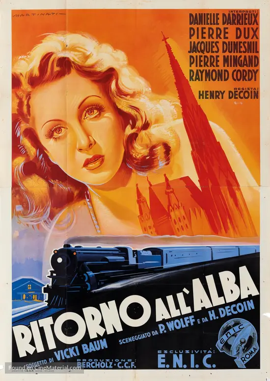 De fatale nacht - Italian Movie Poster