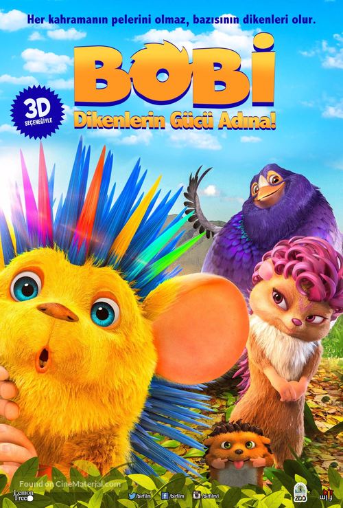 Bobby the Hedgehog - Turkish Movie Poster