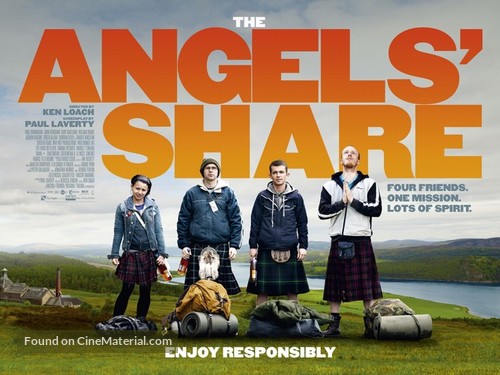 The Angels&#039; Share - British Movie Poster