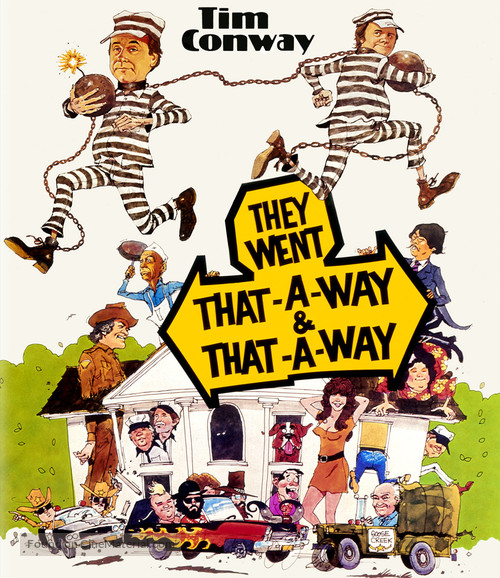 They Went That-A-Way &amp; That-A-Way - Blu-Ray movie cover