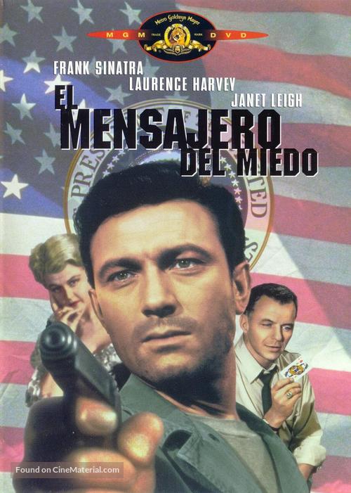 The Manchurian Candidate - Spanish DVD movie cover