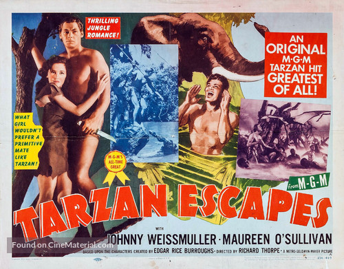 Tarzan Escapes - Movie Poster