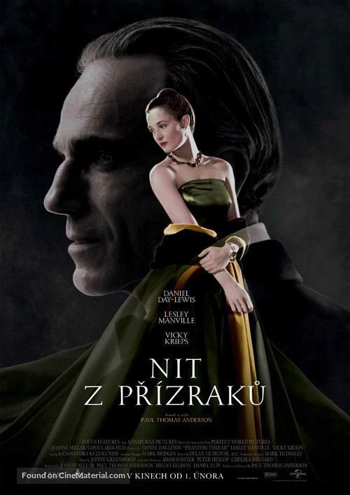 Phantom Thread - Czech Movie Poster