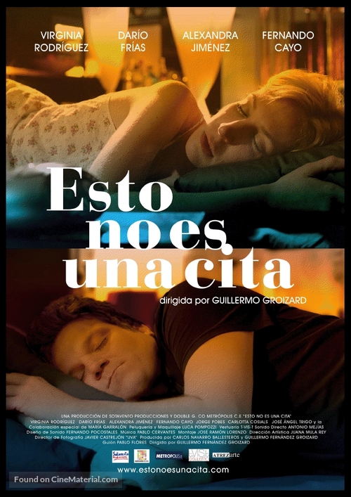 Esto no es una cita - Spanish Movie Poster