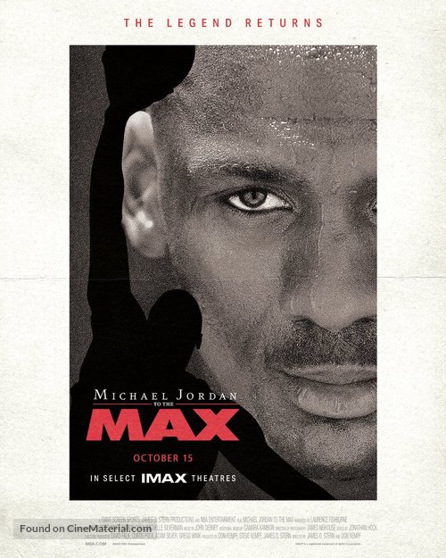 Michael Jordan to the Max - Singaporean Movie Poster