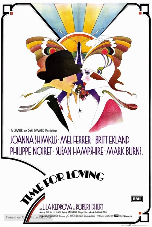 A Time for Loving - British Movie Poster