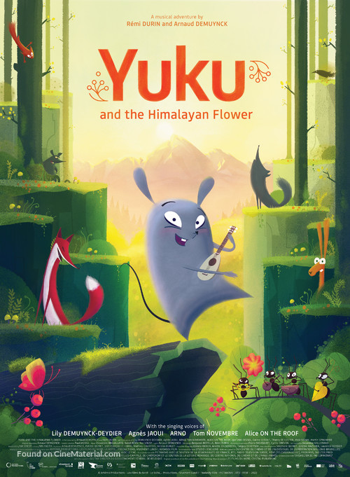 Yuku et la fleur d&#039;Himalaya - International Movie Poster
