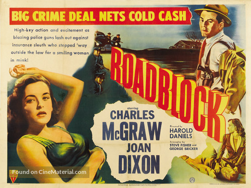 Roadblock - British Movie Poster
