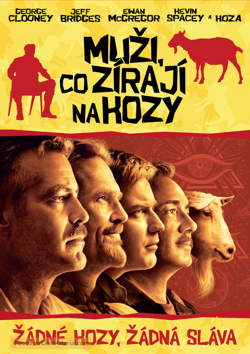 The Men Who Stare at Goats - Slovak DVD movie cover