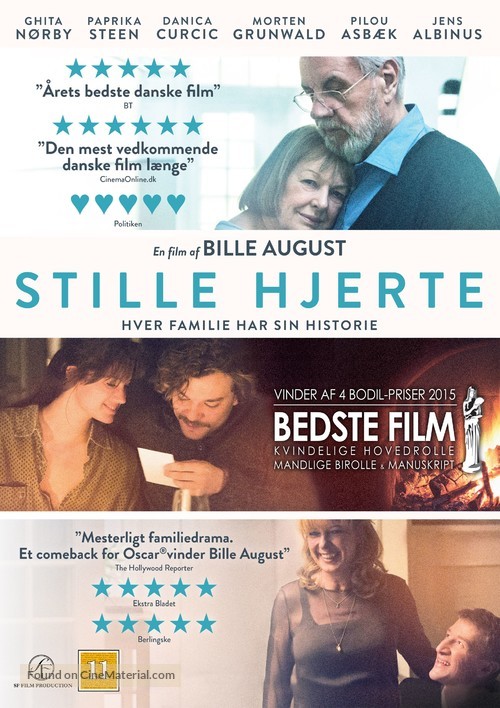 Stille hjerte - Danish DVD movie cover