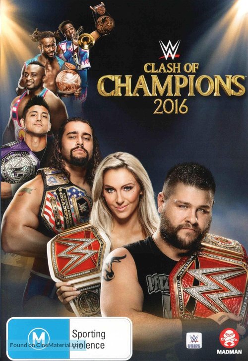 WWE: Clash of Champions - Australian DVD movie cover