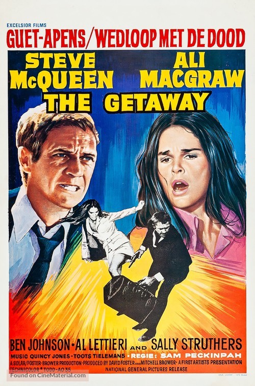 The Getaway - Belgian Movie Poster