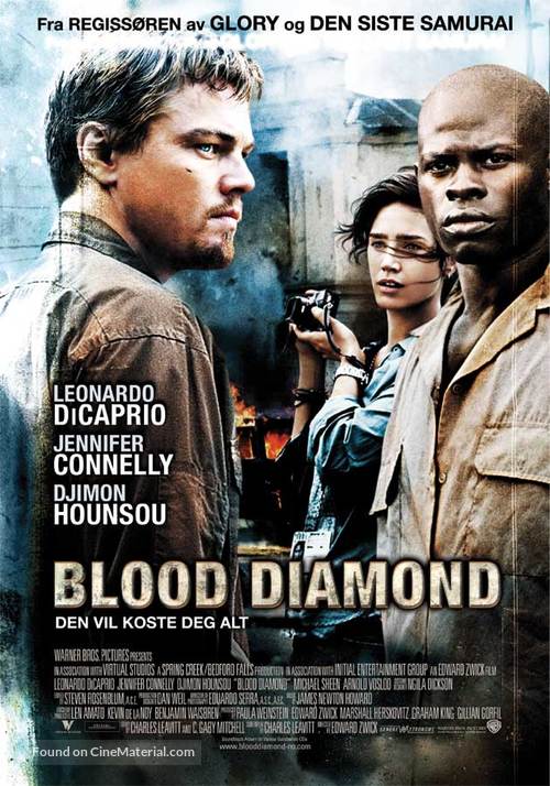 Blood Diamond - Norwegian Movie Poster
