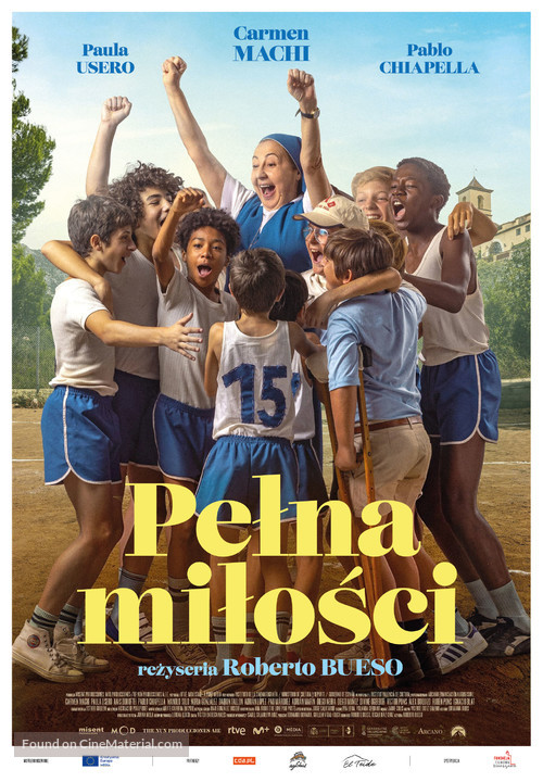 Llenos de Gracia - Polish Movie Poster