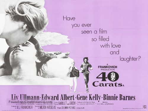 40 Carats - British Movie Poster