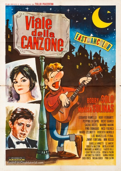 Viale della canzone - Italian Movie Poster